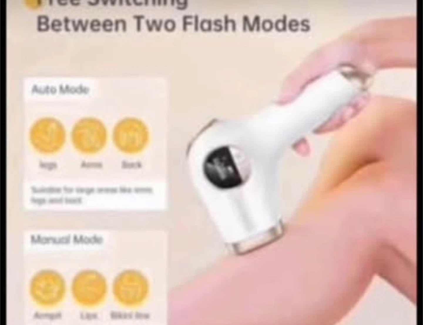 IPL Hair Removal Device