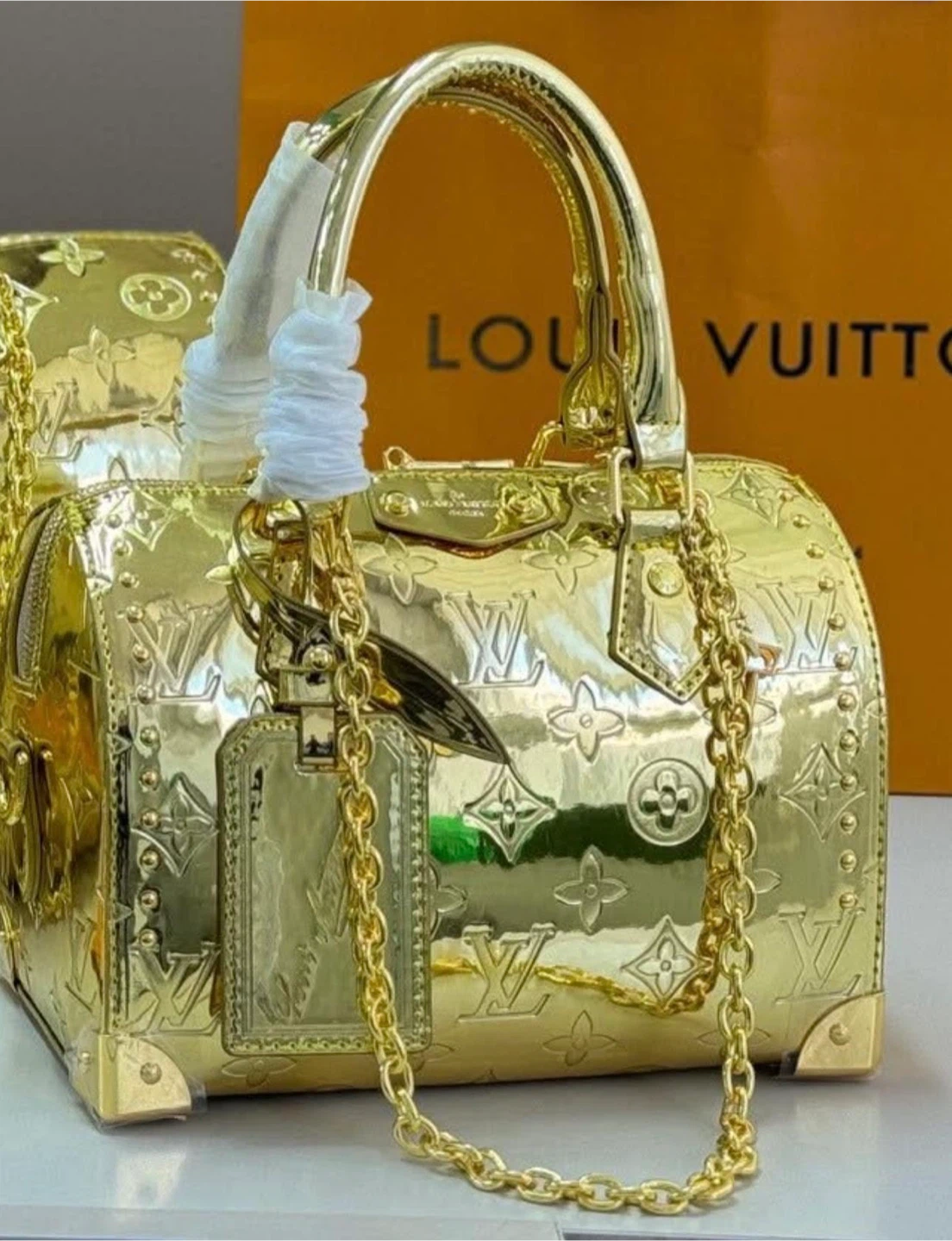 Louis Vuitton Monogram Speedy Bag - Silver