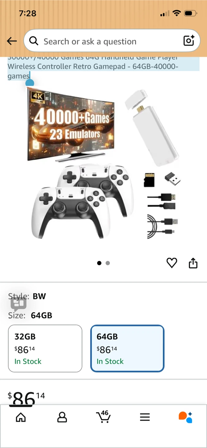 2.4G Wireless Controller Gamepad with Game Box - photo 4