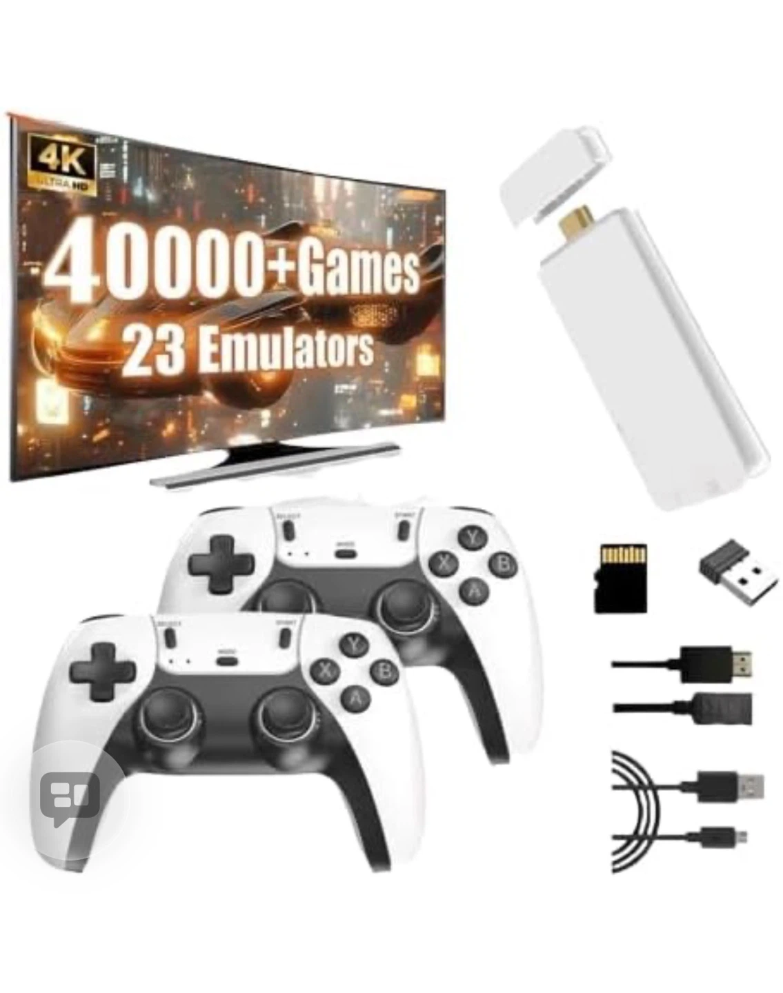 2.4G Wireless Controller Gamepad with Game Box