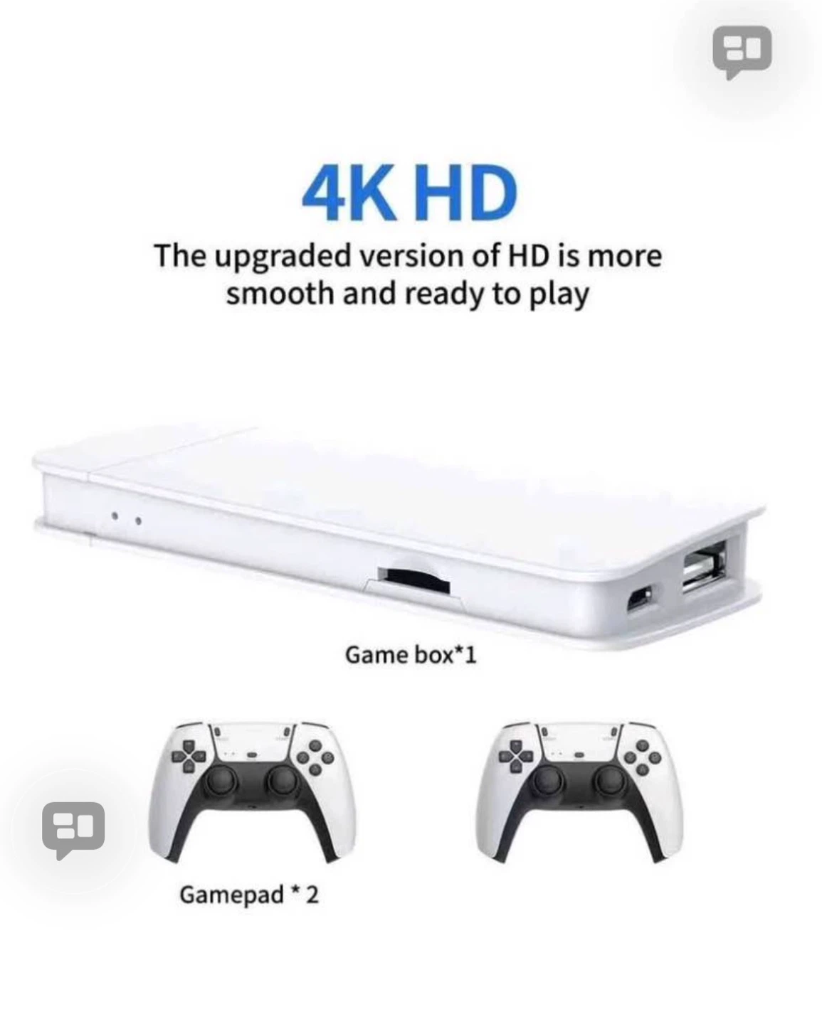 2.4G Wireless Controller Gamepad with Game Box - photo 2