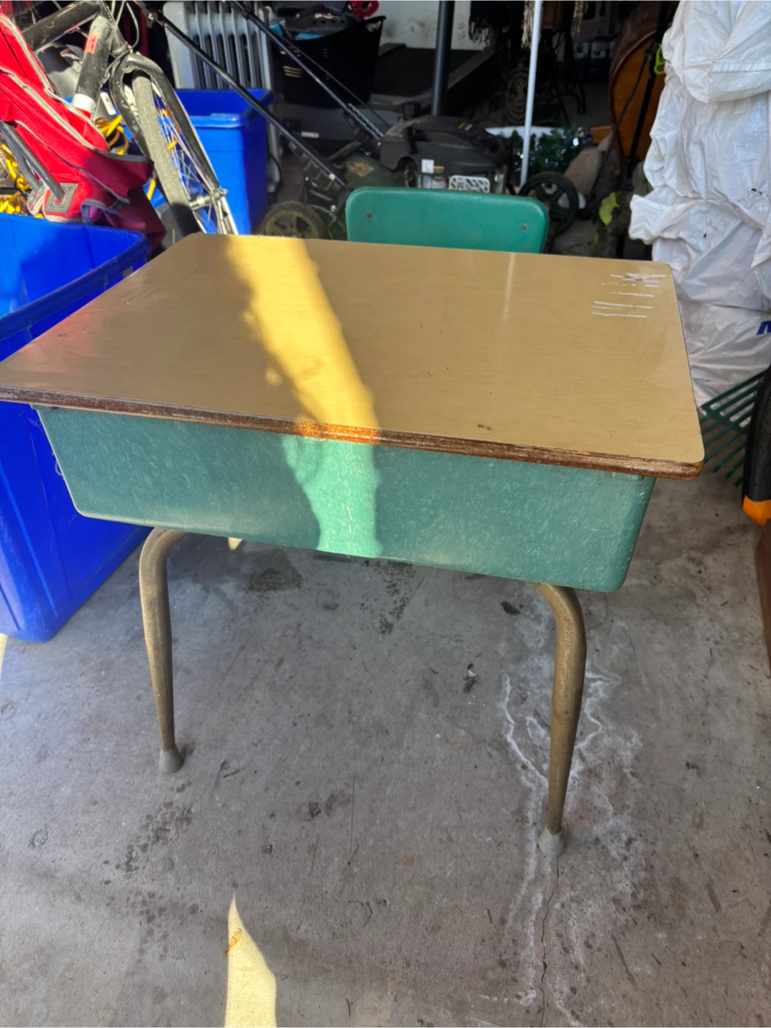 Vintage School Desk with Chair