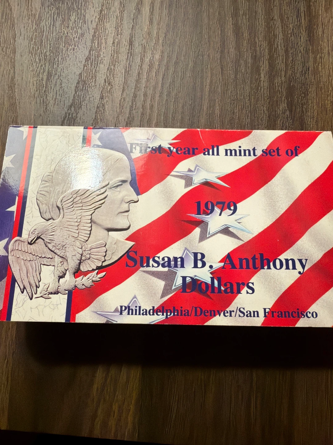 1979 Susan B. Anthony Dollar First Year All Mint Set