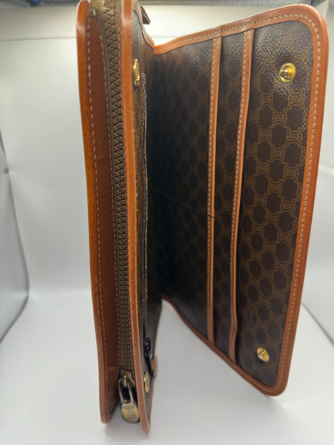 Celine Vintage Monogram Clutch Wallet - photo 3