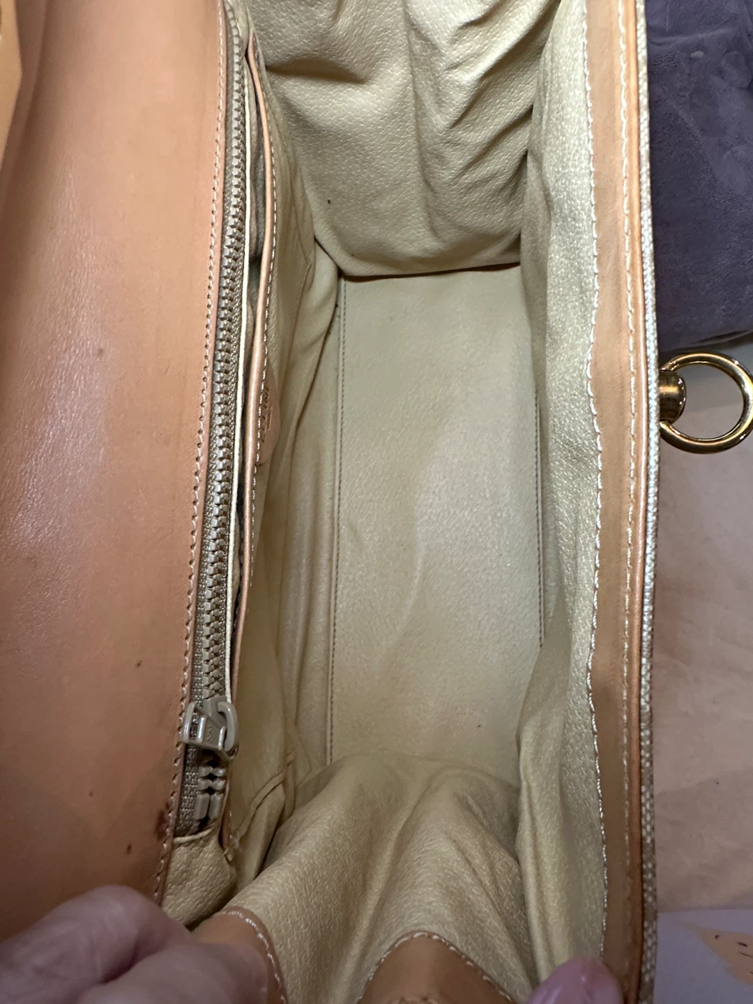 CELINE Triomphe Canvas Shoulder Bag - photo 5