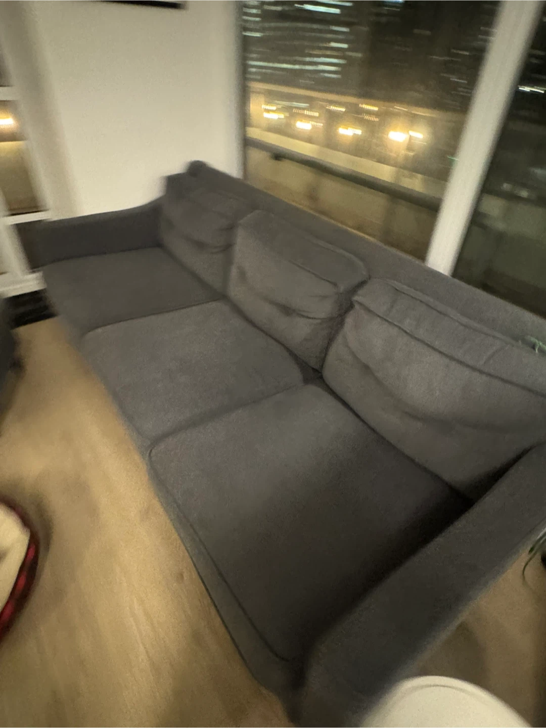 Dark Grey 3-Seater Sofa - photo 5