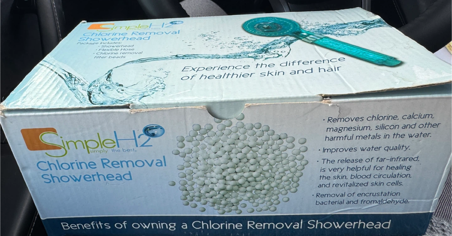 SimpleH2 Chlorine Removal Showerhead with Filter Beads - photo 2