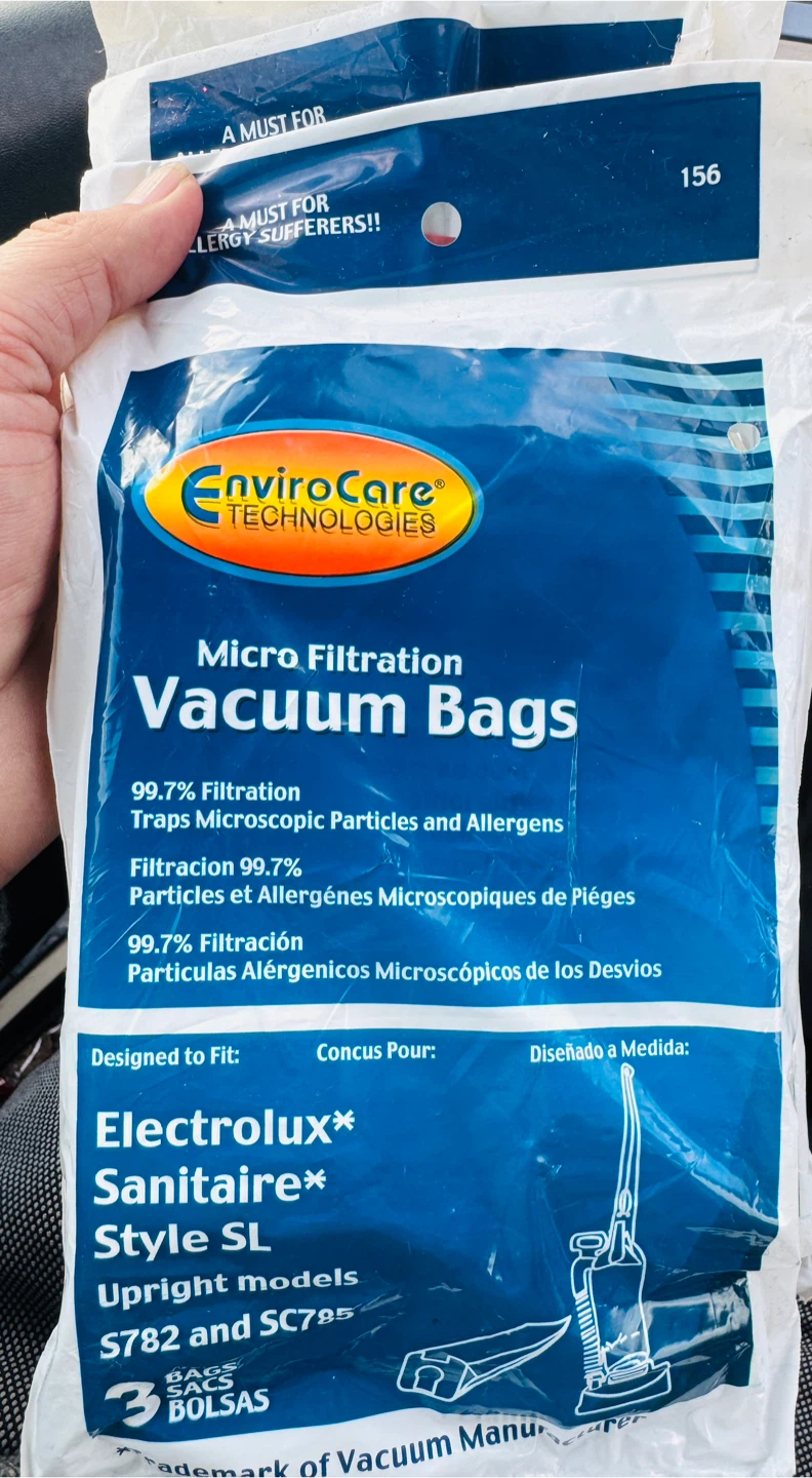 EnviroCare Technologies Micro Filtration Vacuum Bags - 4 Bags