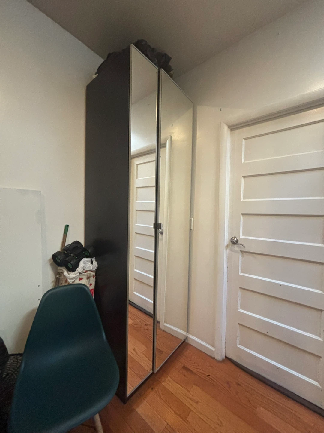 FREE Wardrobe with Mirrored Doors