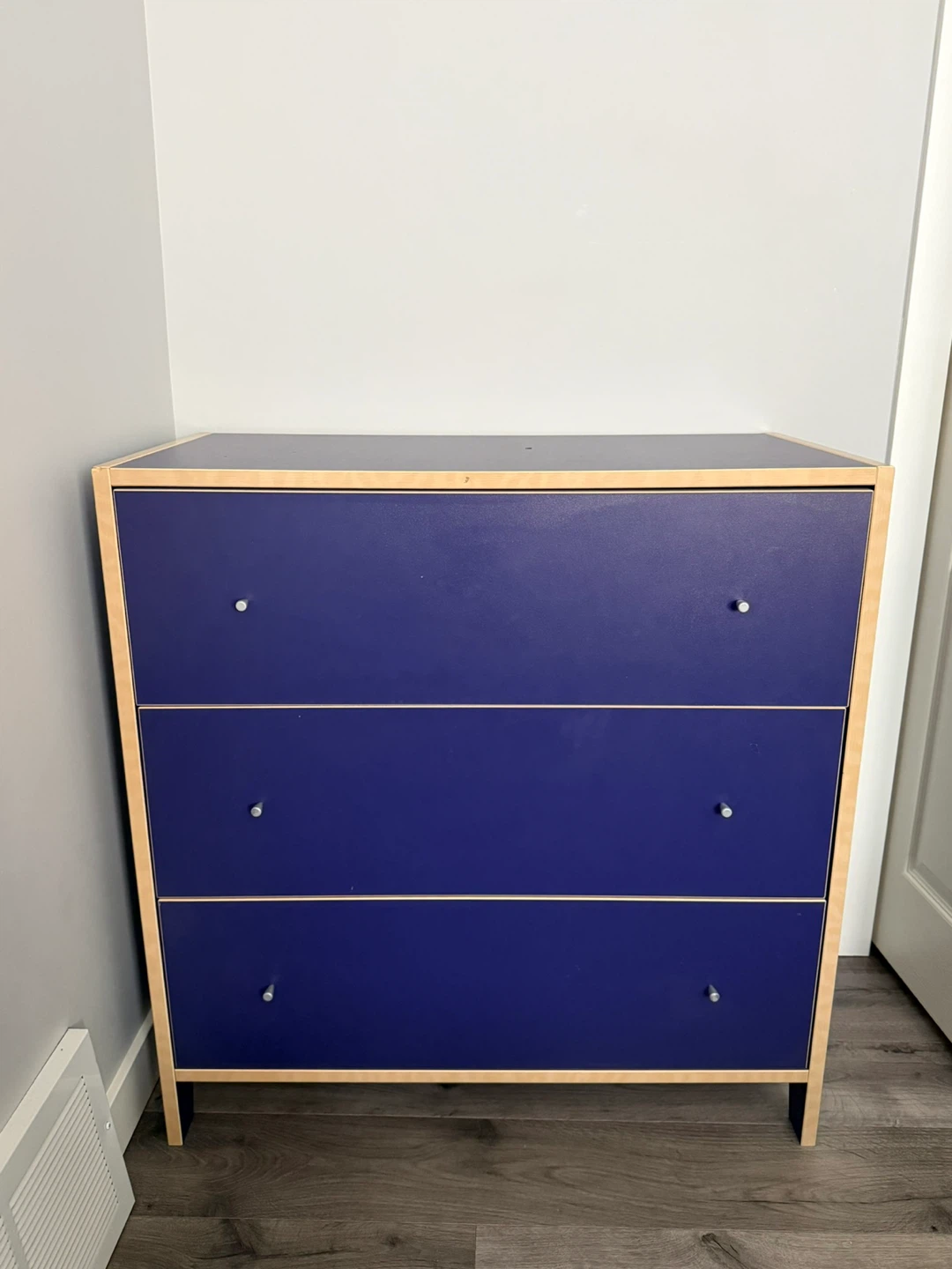 Three Drawer Dresser - Deep Blue - photo 5