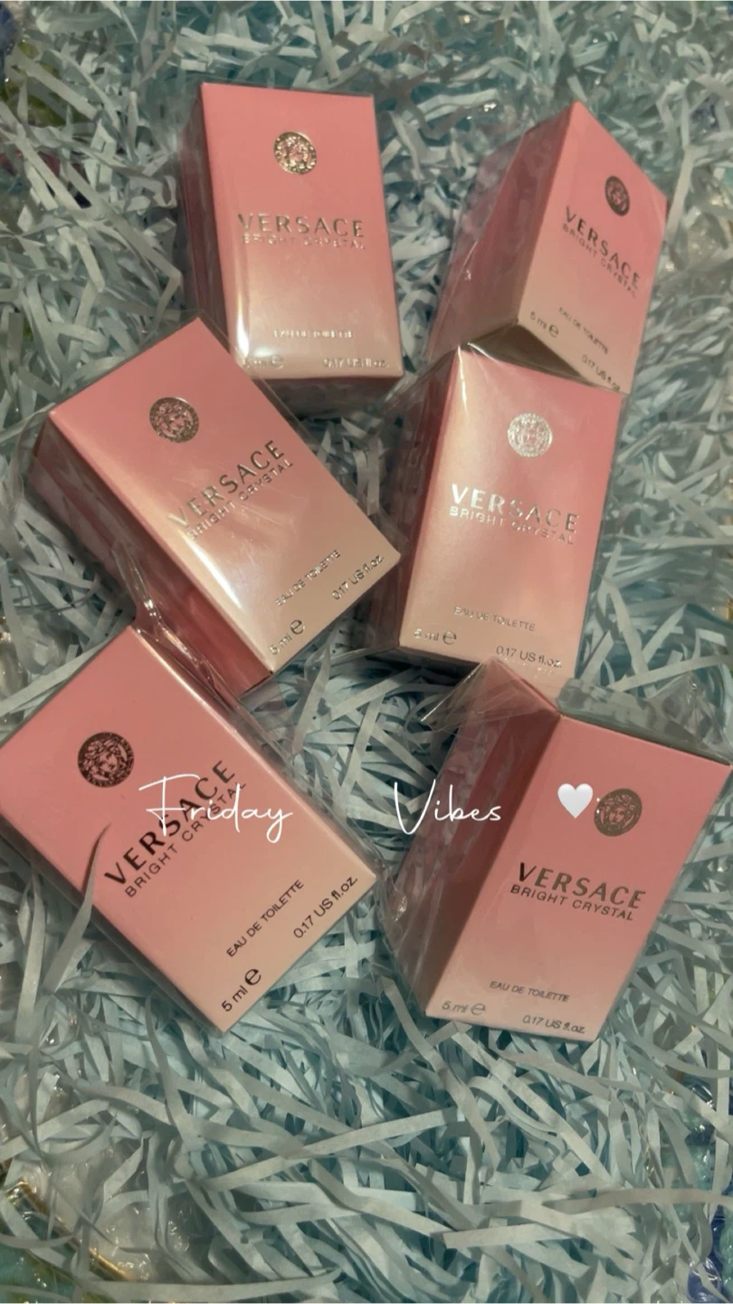 Versace Bright Crystal Eau de Toilette Miniatures (5ml)