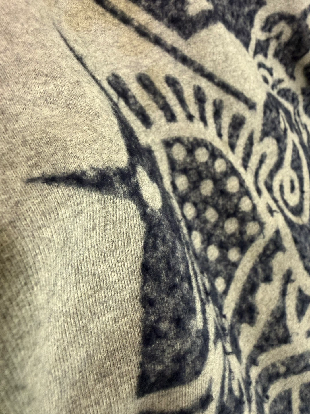 Men's grey Burberry Brit  Equestrian Knight sweatshirt - photo 5