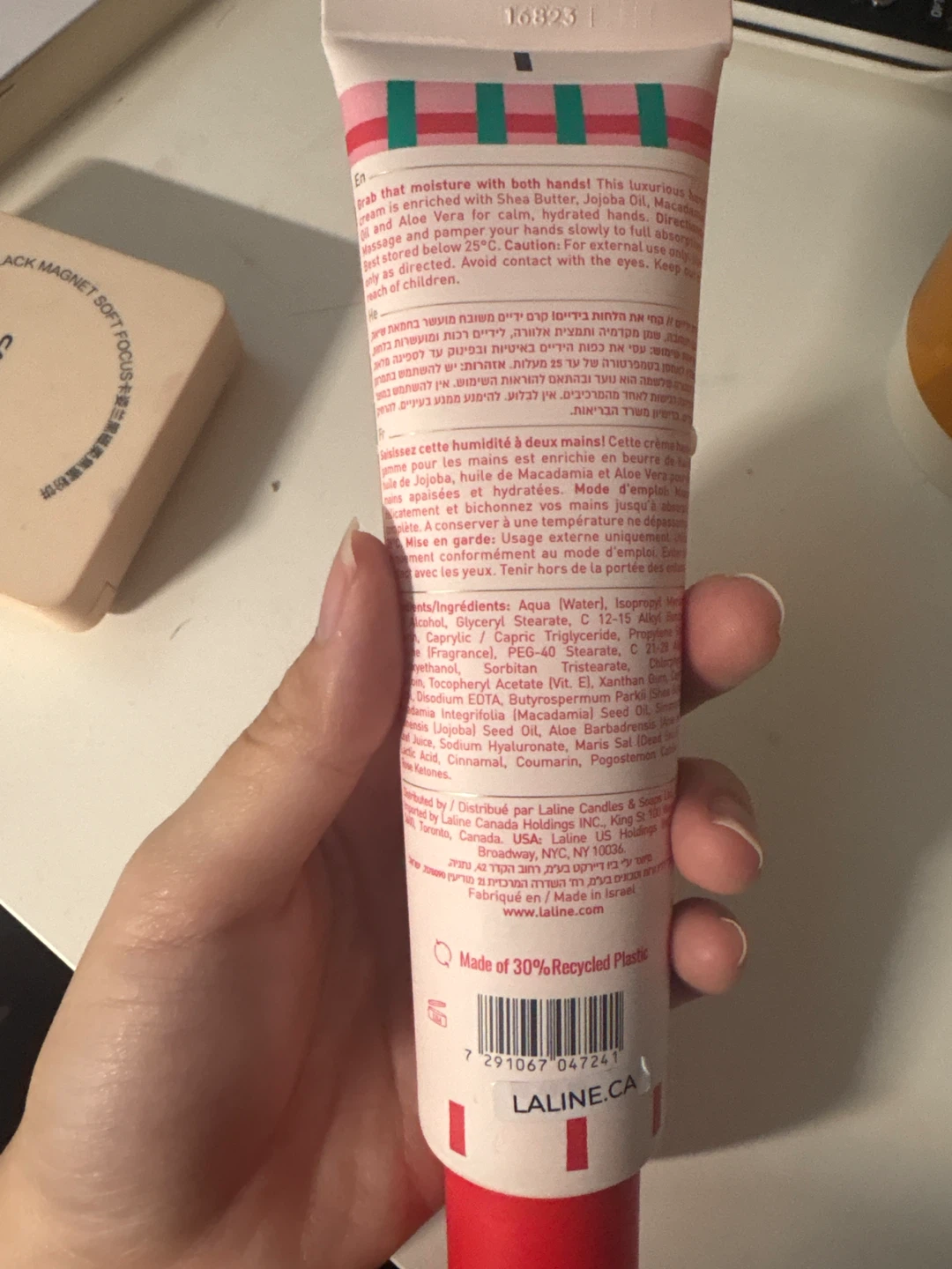 Laline Mistletoe Frost Hand Cream 100 ml - photo 2