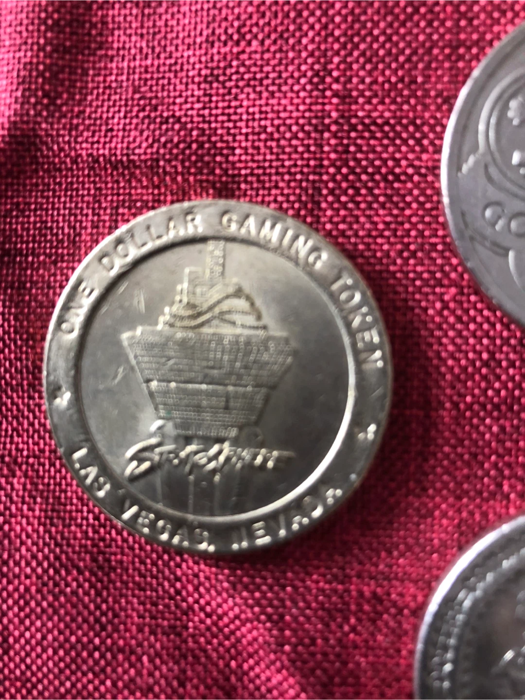 Collection of 5 Las Vegas Gaming Tokens - photo 2