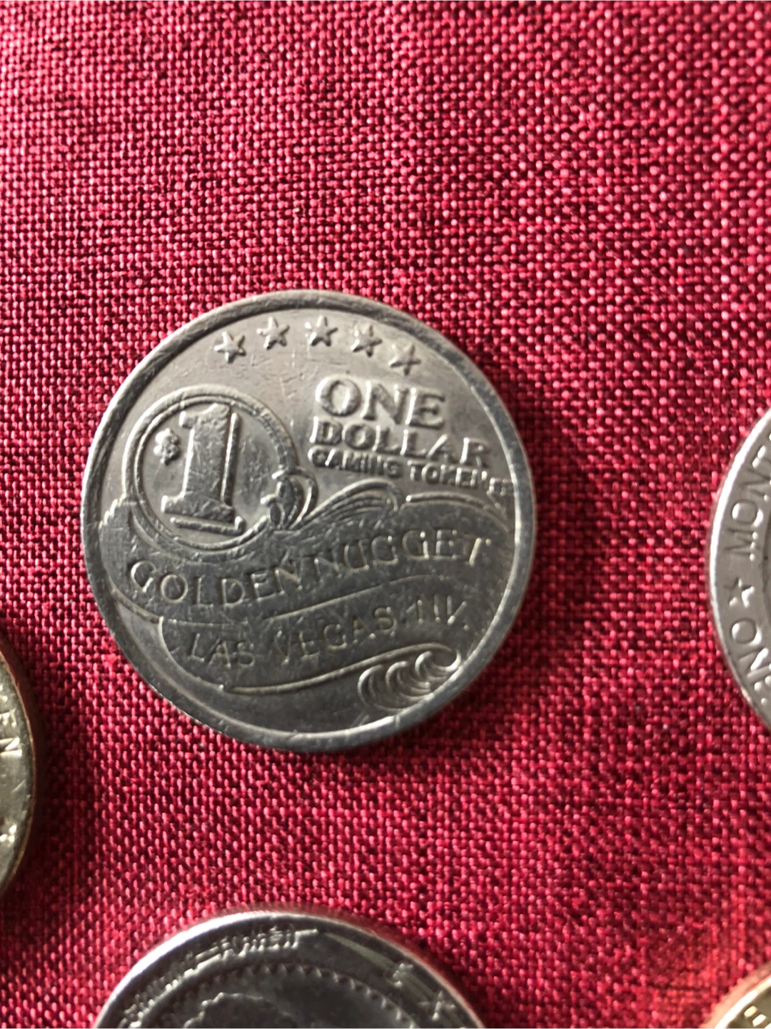 Collection of 5 Las Vegas Gaming Tokens - photo 4