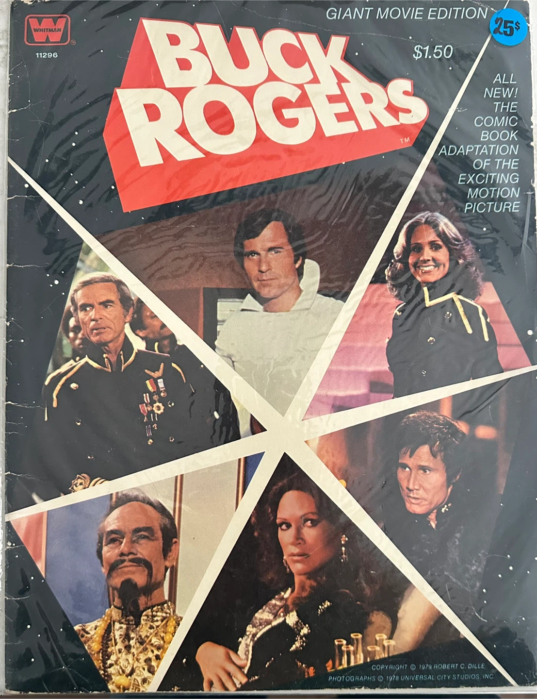1979 Buck Rogers Giant Movie Edition Comic Book Adaptation