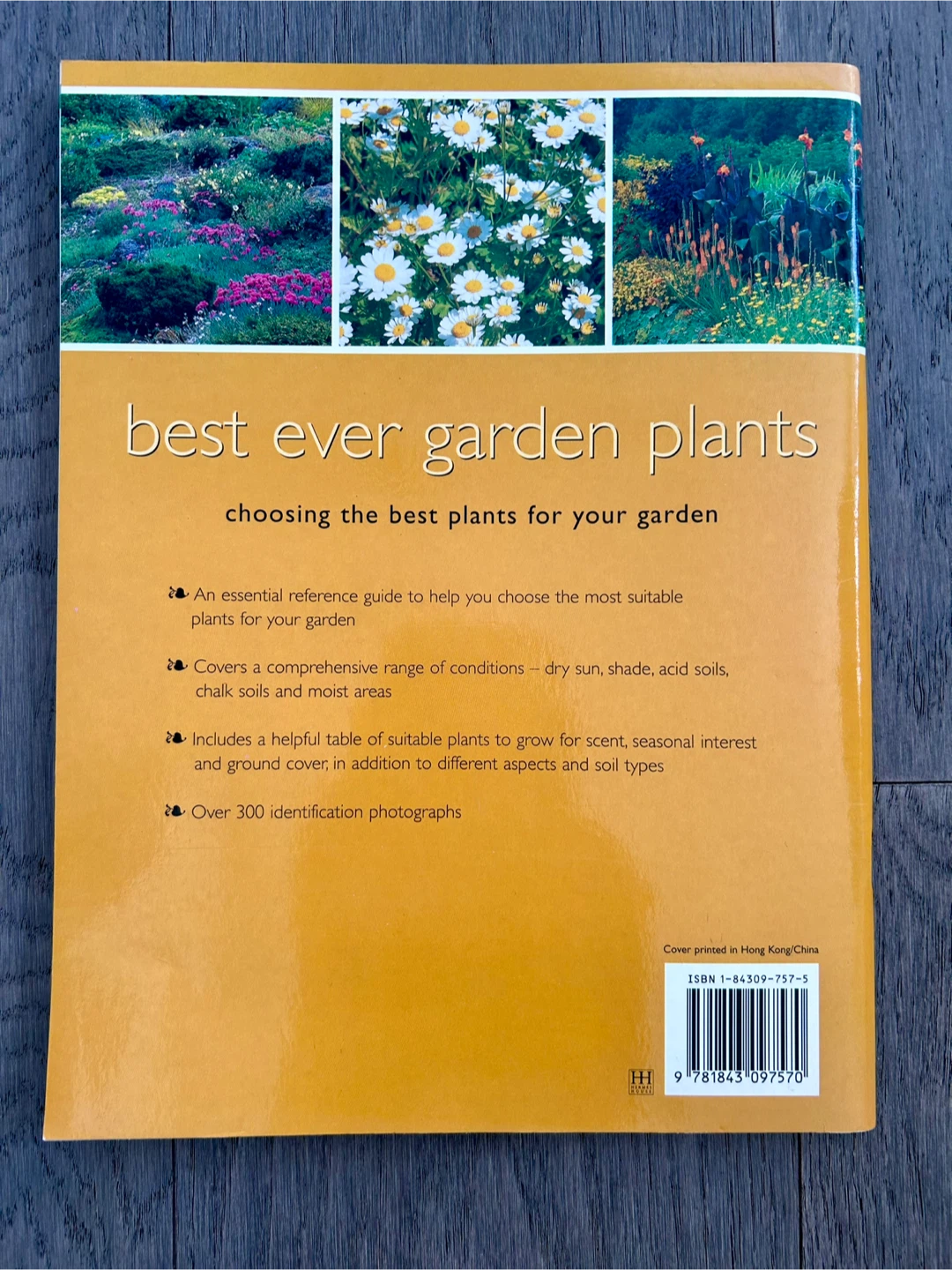 Best Ever Garden Plants Book, never used - photo 2