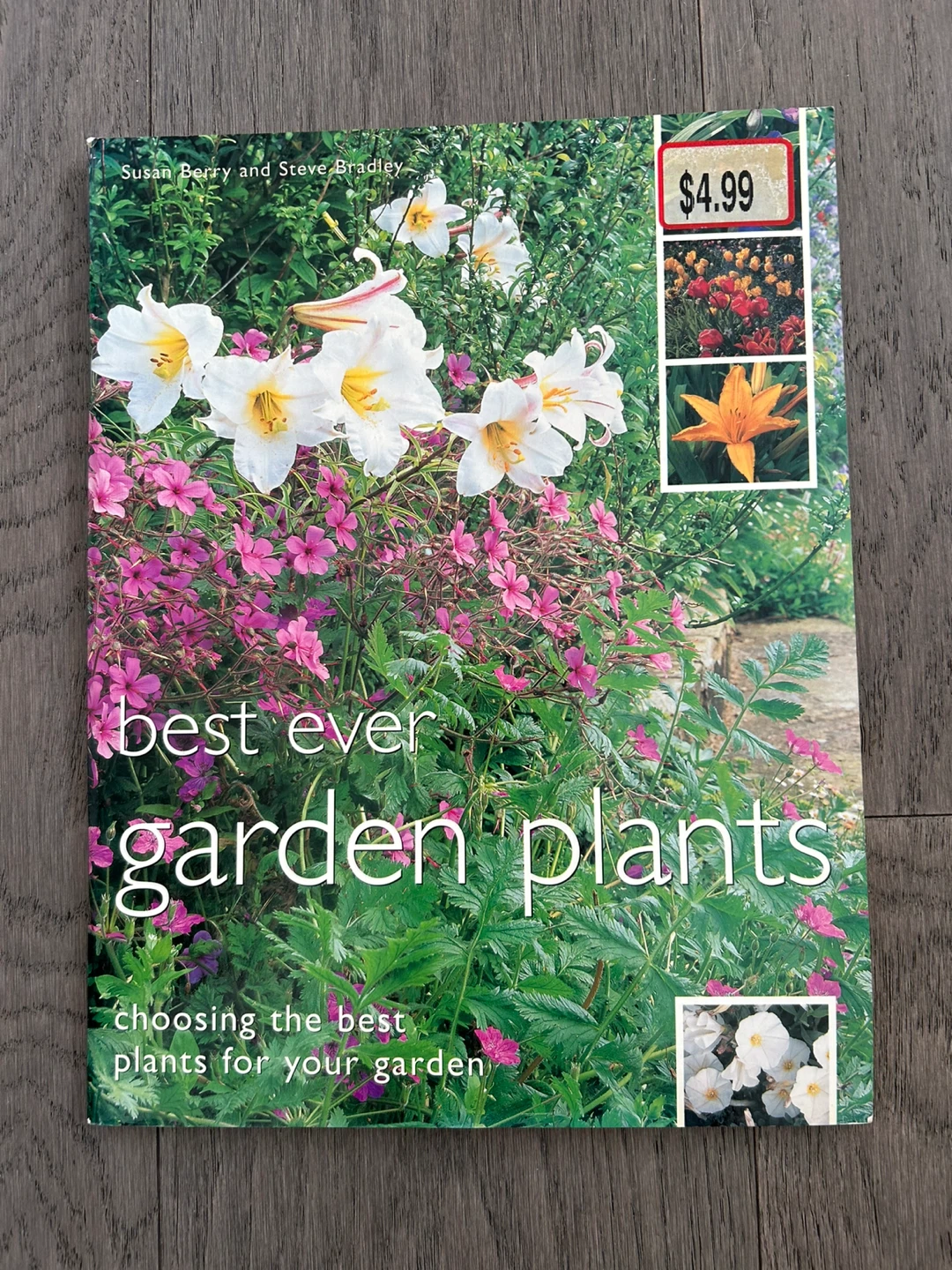 Best Ever Garden Plants Book, never used