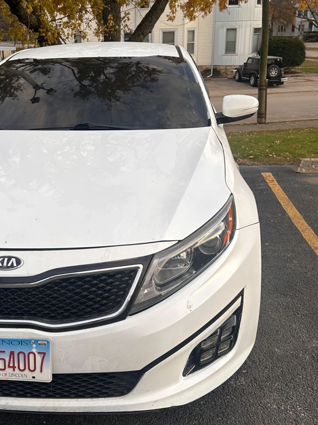 White Kia Optima Sedan - photo 3