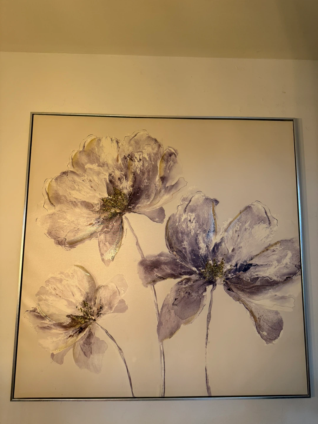 Abstract Floral Canvas Wall Art