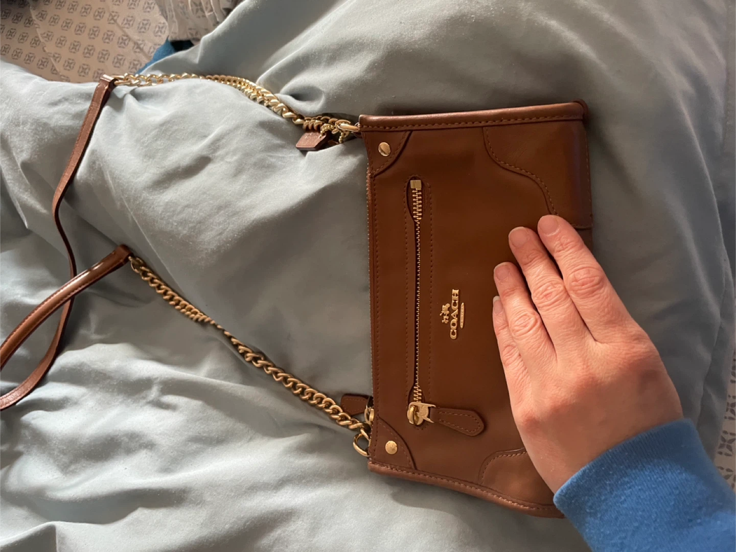 Coach Brown Leather Crossbody Bag - photo 3