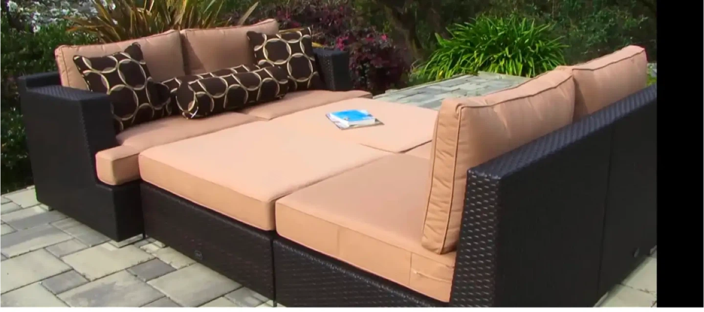 Niko 6-piece Patio Sectional Conversation Set - photo 4
