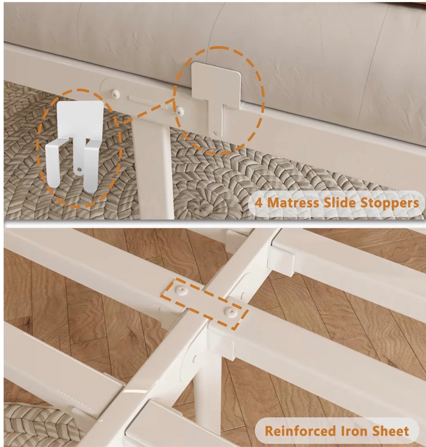 Full Size Metal Bed Frame - photo 3