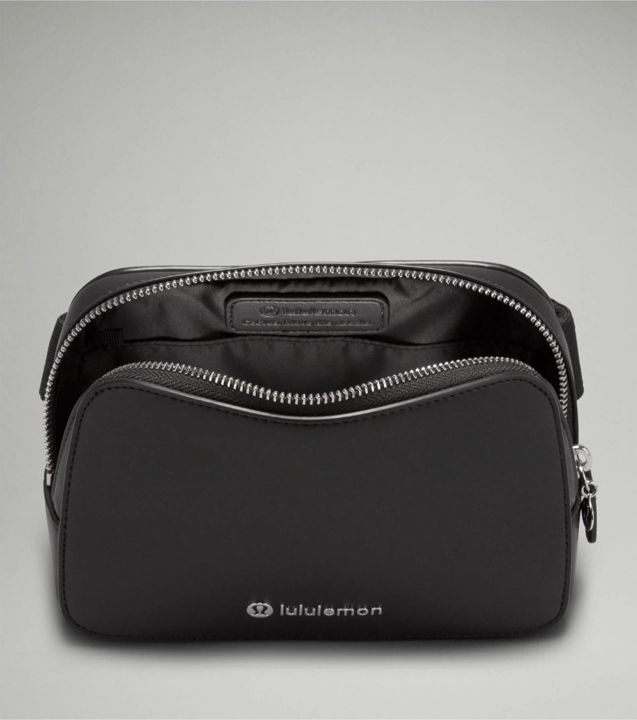 Lululemon Everywhere Belt Bag - Black Leather Alternative - photo 2