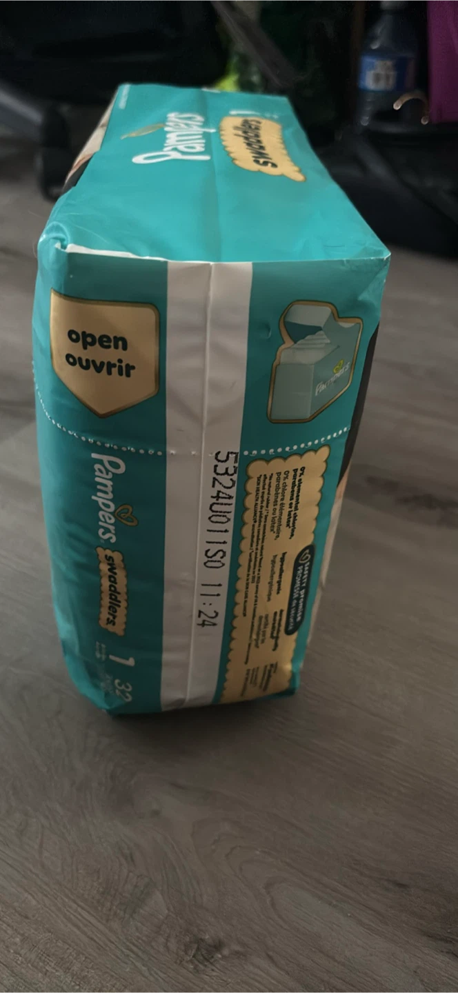 Pampers Swaddlers Size 1 Diapers - 32 Count - photo 2