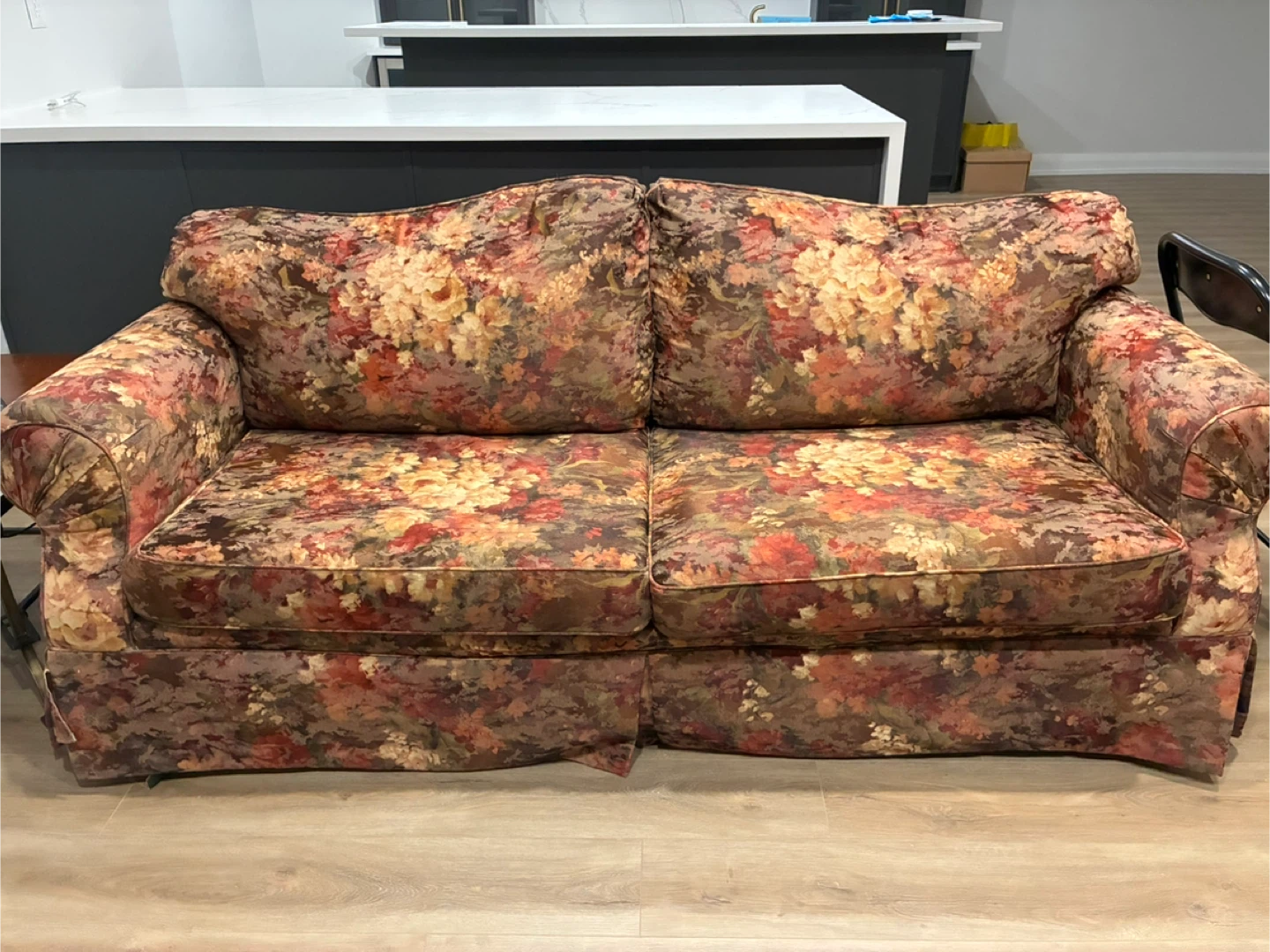 Floral Print Sofa