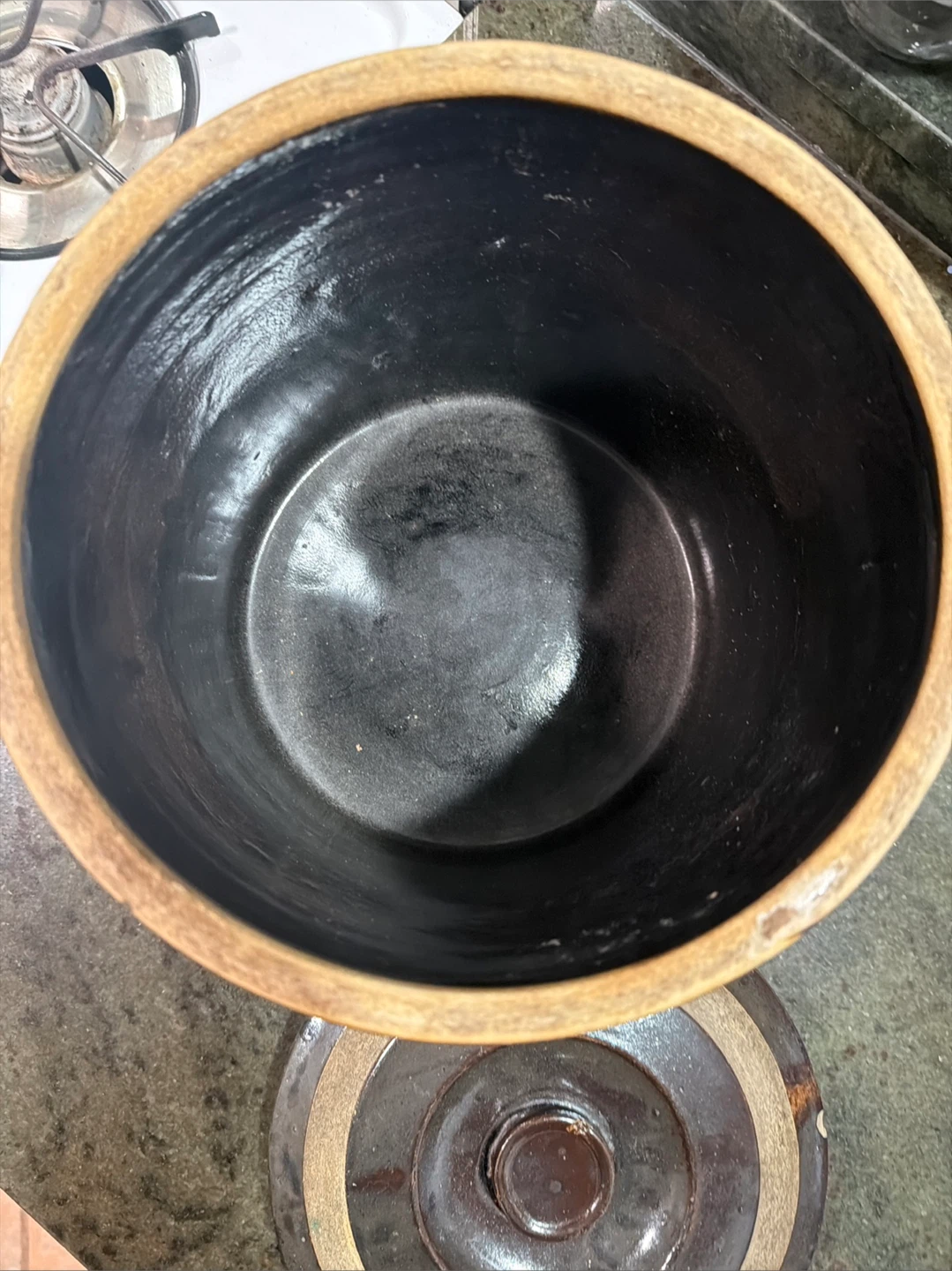 Vintage Crock Pot 2 Gallon American made early 1900 - photo 4