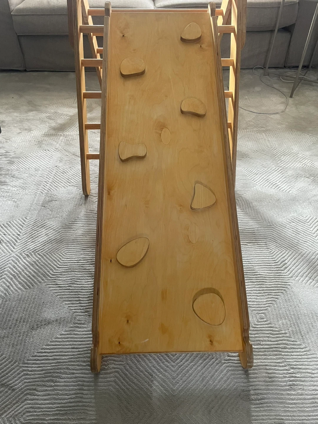 Two Sticks Wooden Climbing Triangle Set - photo 2