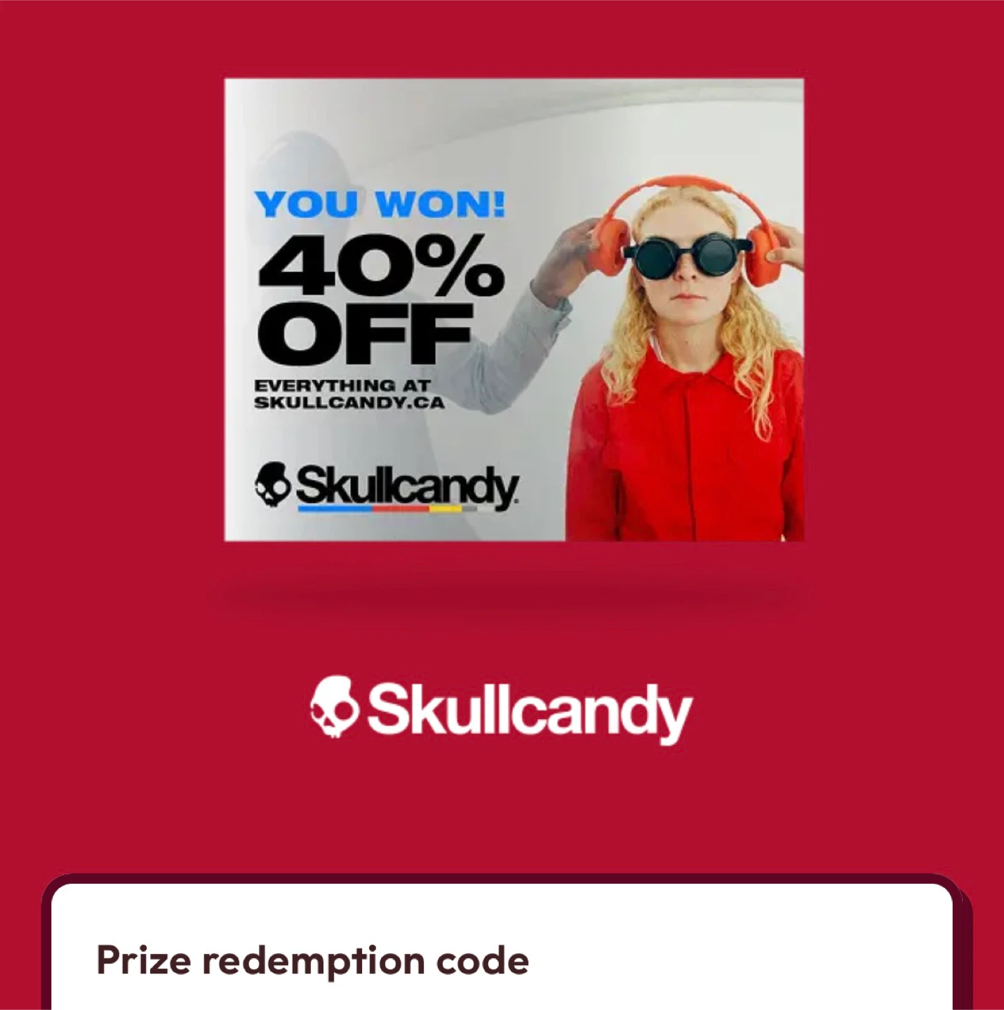 Skullcandy 40% Off Everything Code