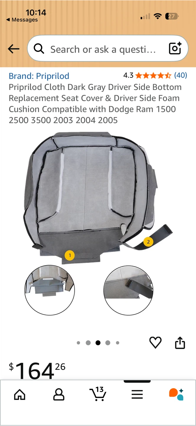 Priprilod 5 pieces replacement seat covers - photo 4
