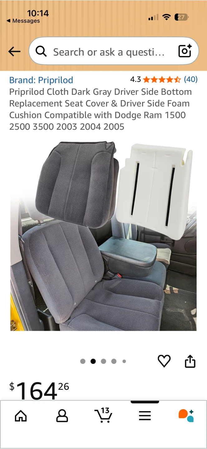 Priprilod 5 pieces replacement seat covers