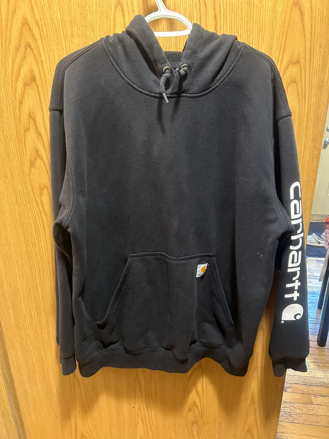 Carhartt Original Fit Black Hoodie - Size XL