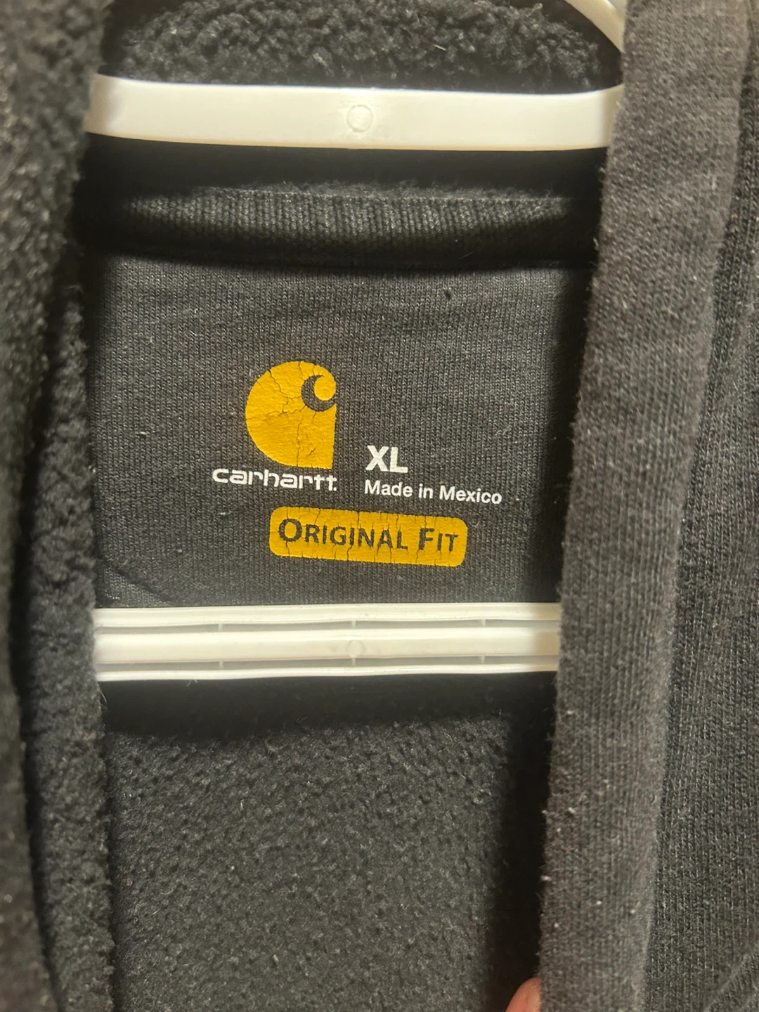 Carhartt Original Fit Black Hoodie - Size XL - photo 2