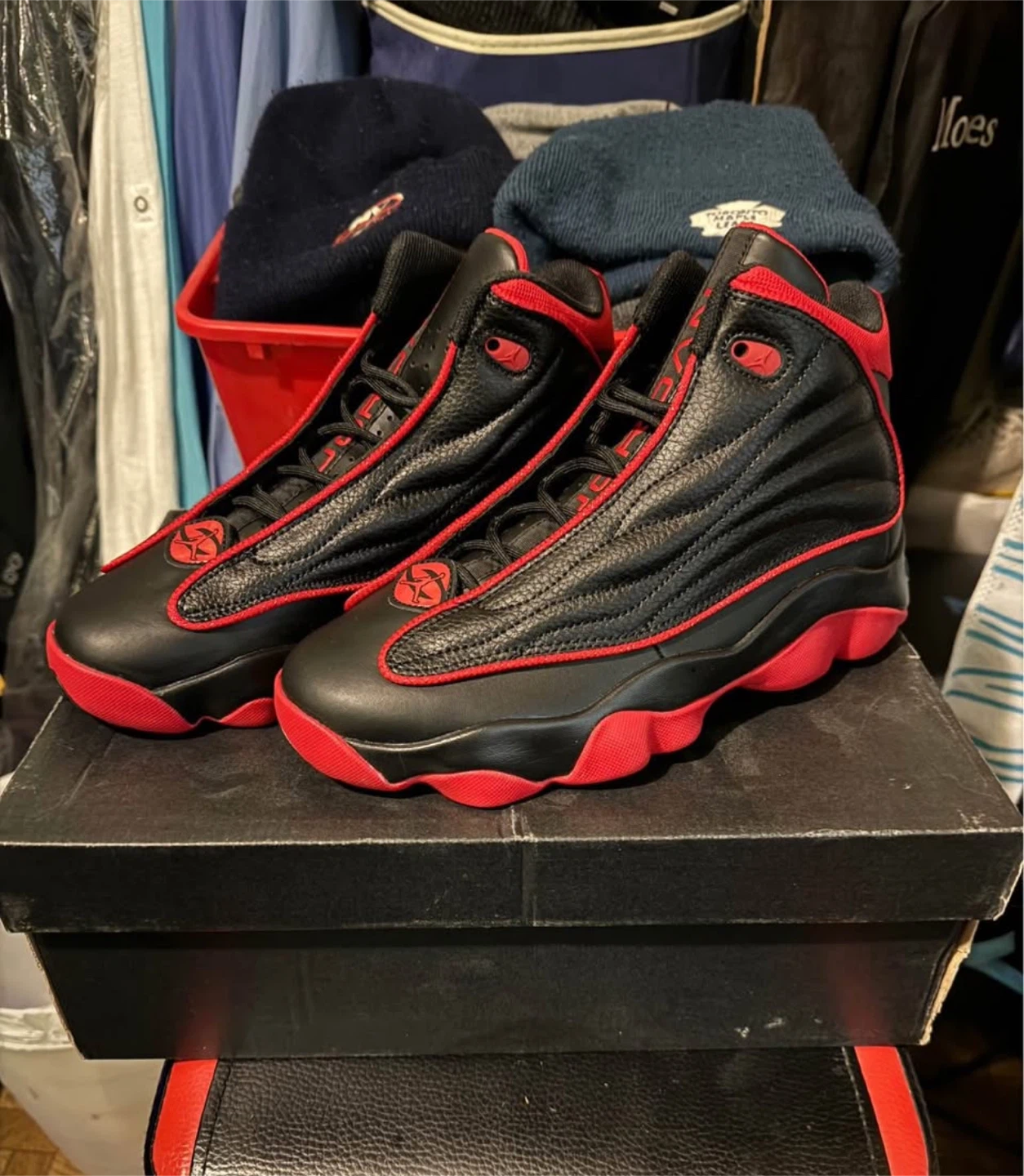 BRAND NEW Jordan Pro Strong "Bred" Youth Sneakers