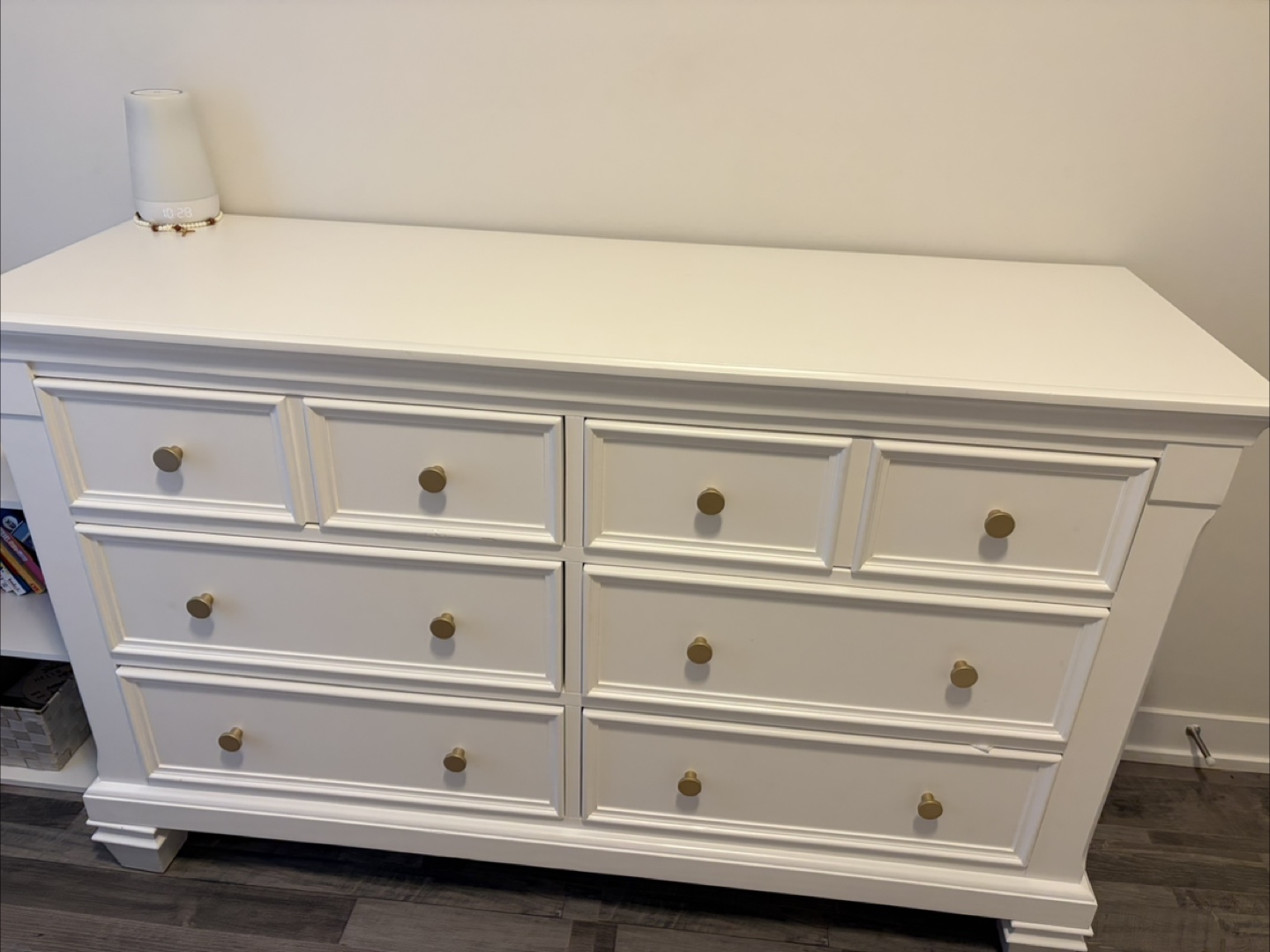 White Dresser Set