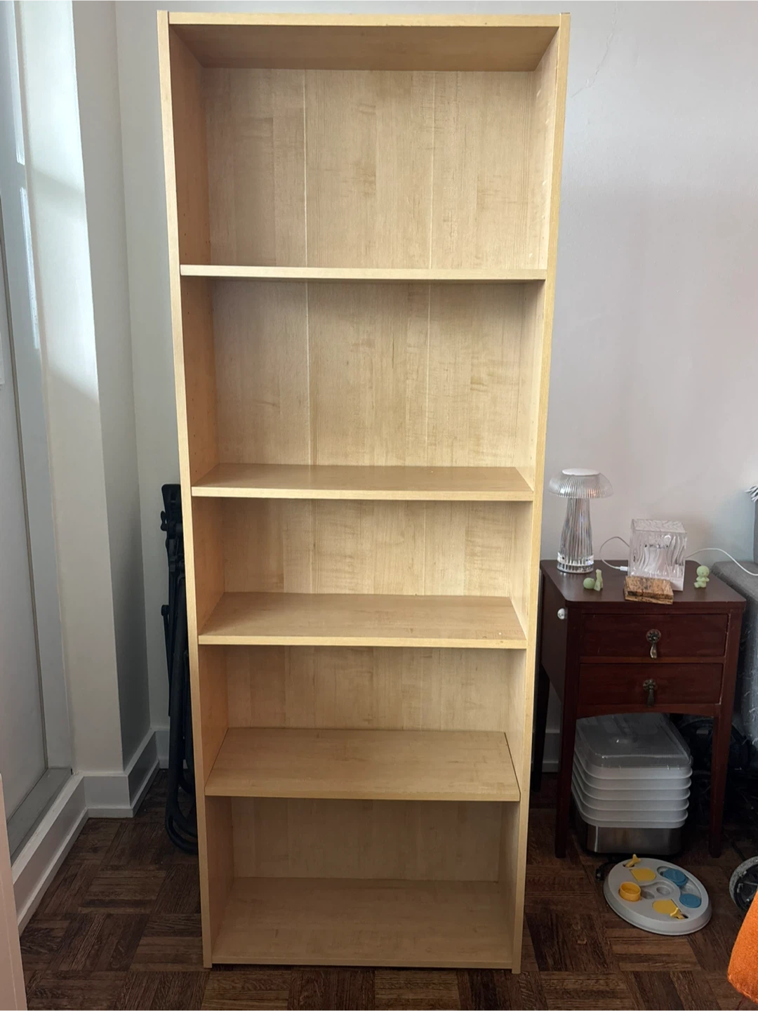 Light Wood Bookshelf