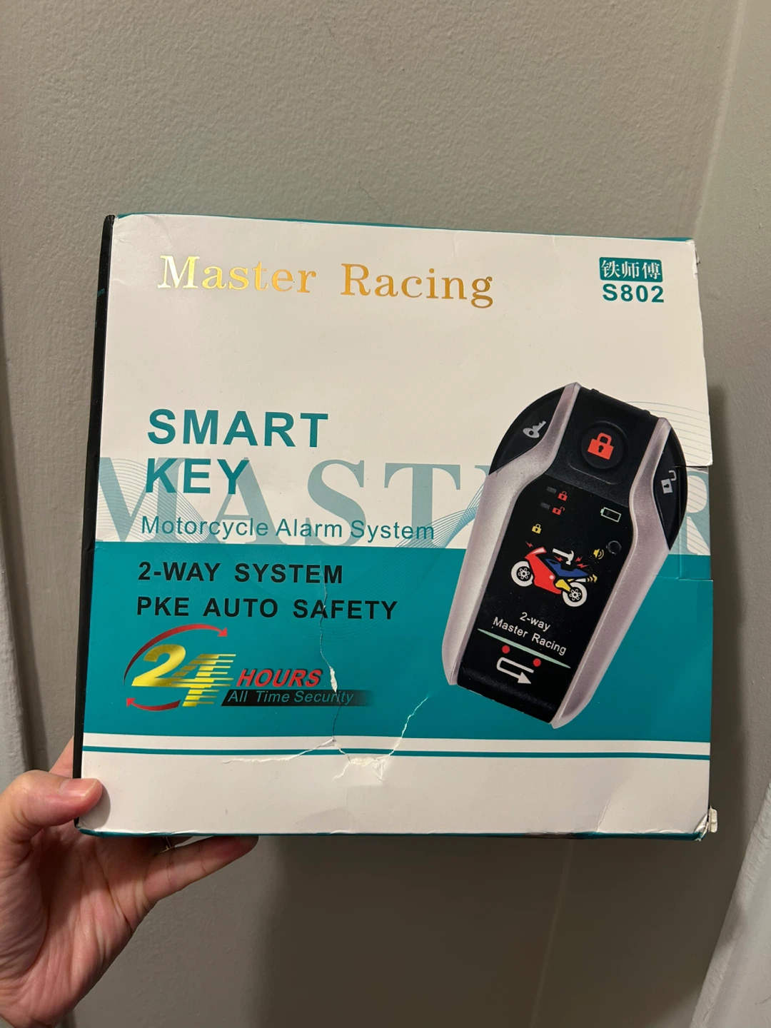 Master Racing S802 Smart Key Motorcycle Alarm System - photo 2