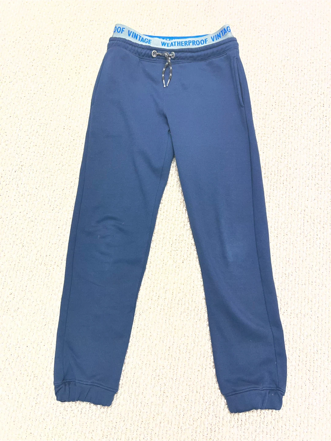 Weatherproof Vintage Navy Sweatpants Size L (14/16)