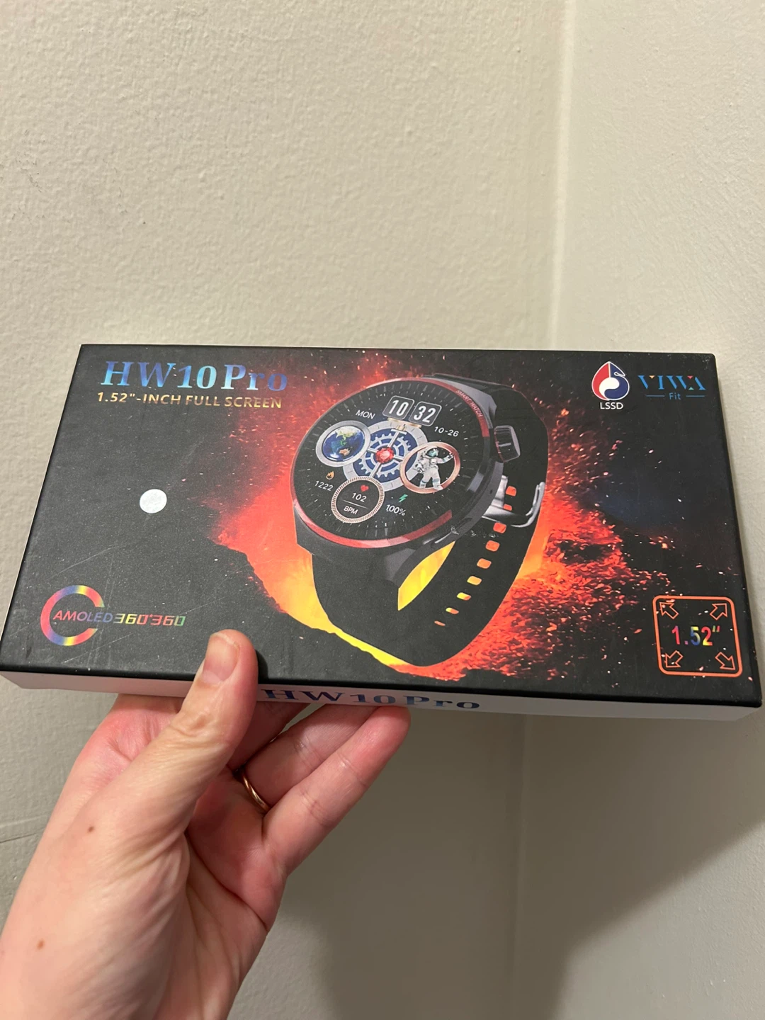 HW10 Pro Smartwatch - 1.52" AMOLED Screen - 2 Bands Included - photo 3