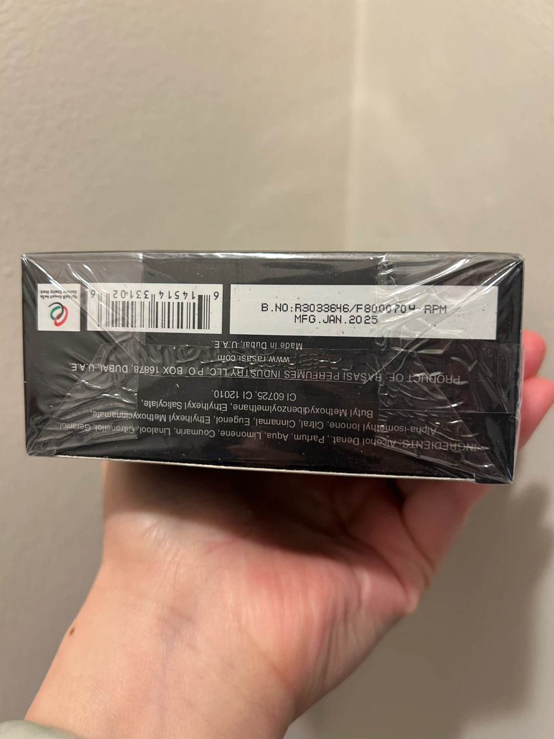 BNIB Rasasi Hawas for Him - 100ml EDP (Newest Batch) - photo 4