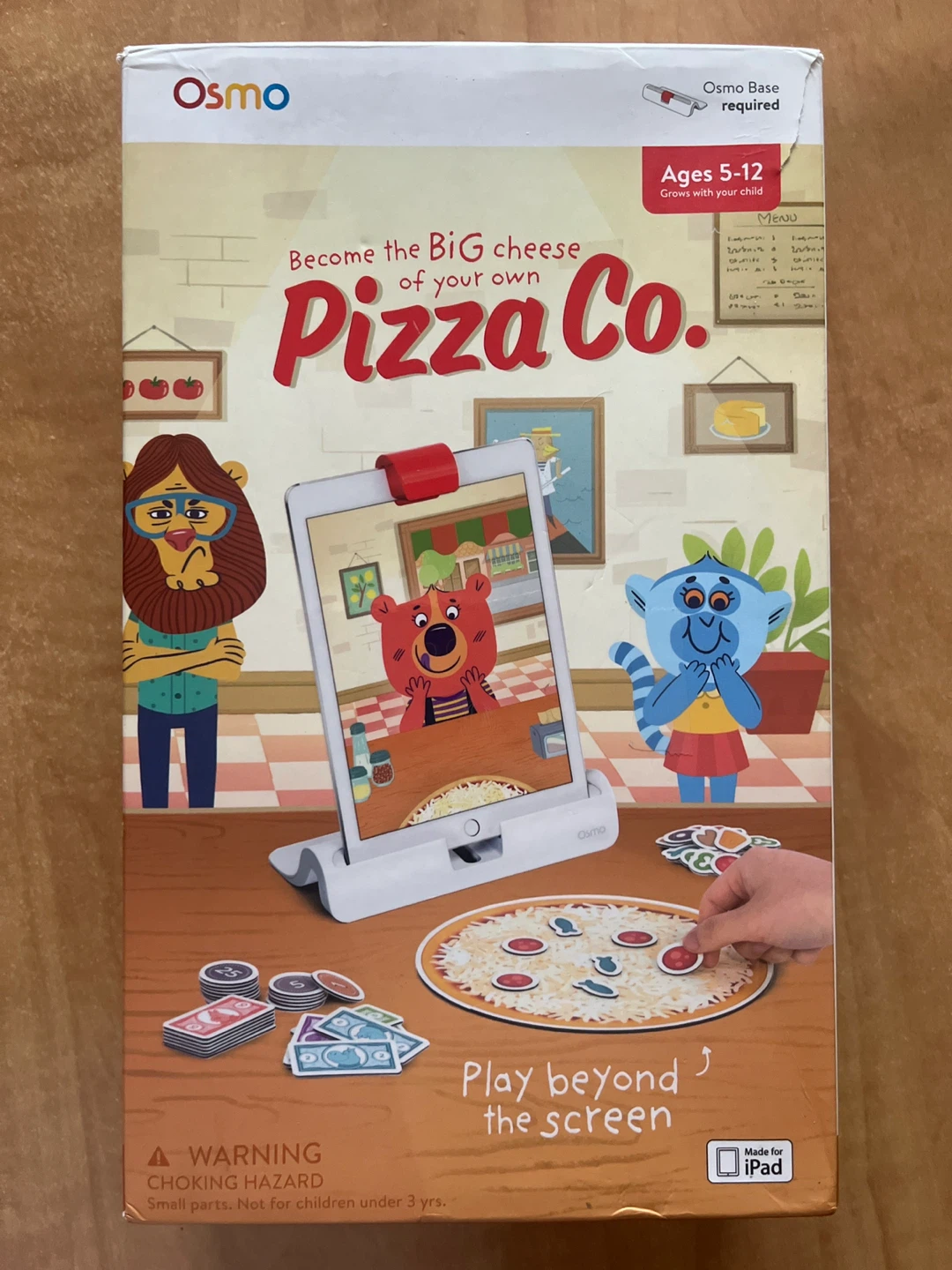 Osmo Pizza Co. Educational Game for iPad