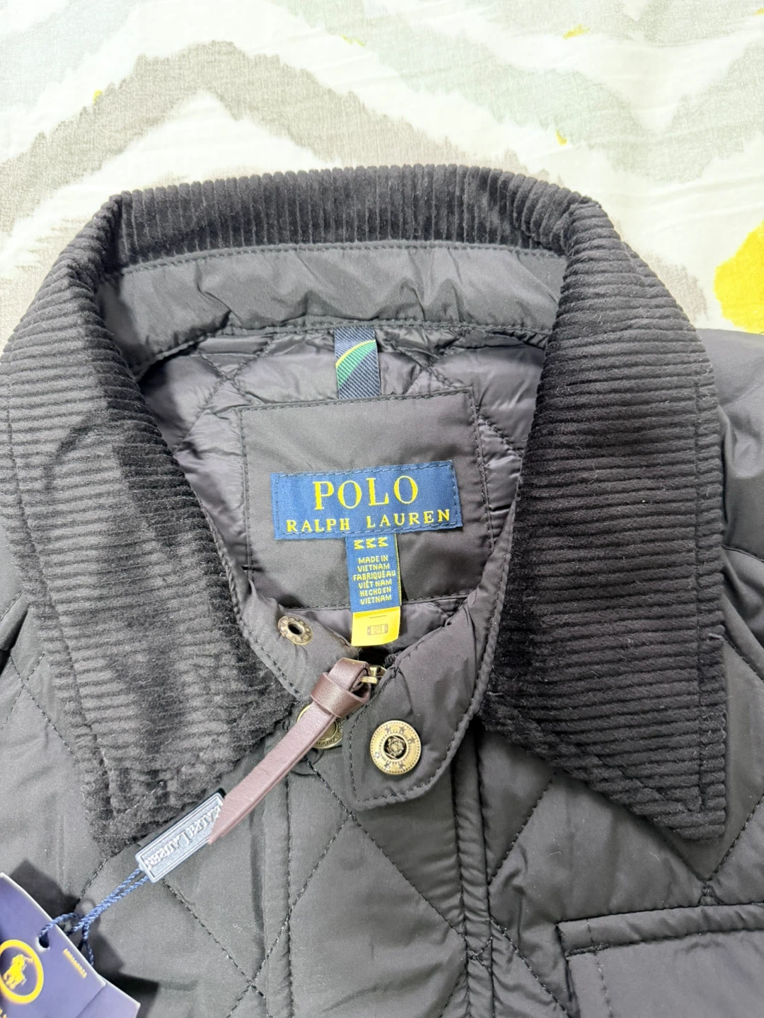 Polo Ralph Lauren Quilted Jacket - Black and Navy - photo 2