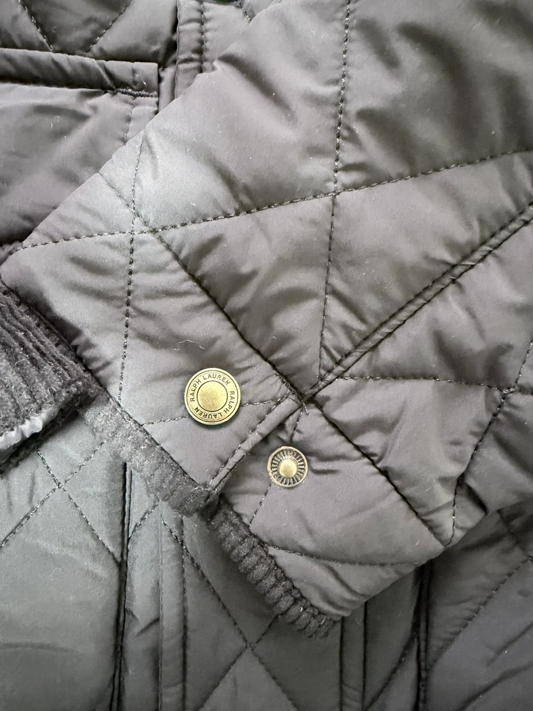 Polo Ralph Lauren Quilted Jacket - Black and Navy - photo 5