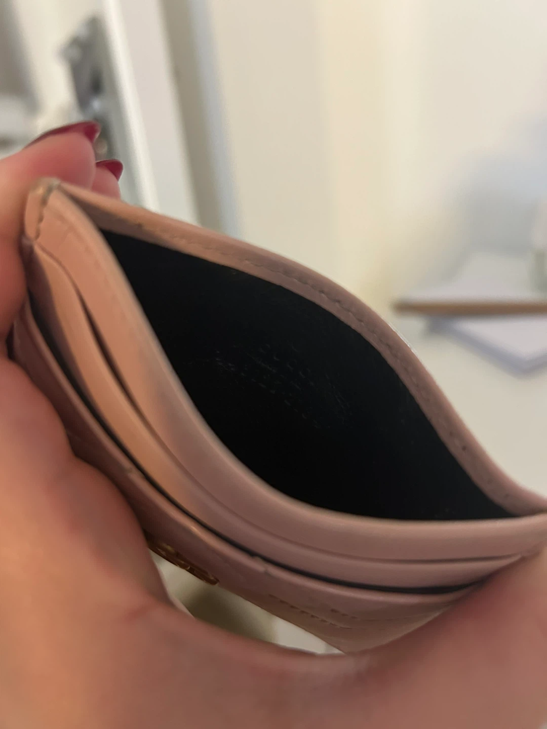 Authentic Gucci Marmont Card Case - Pink - photo 3