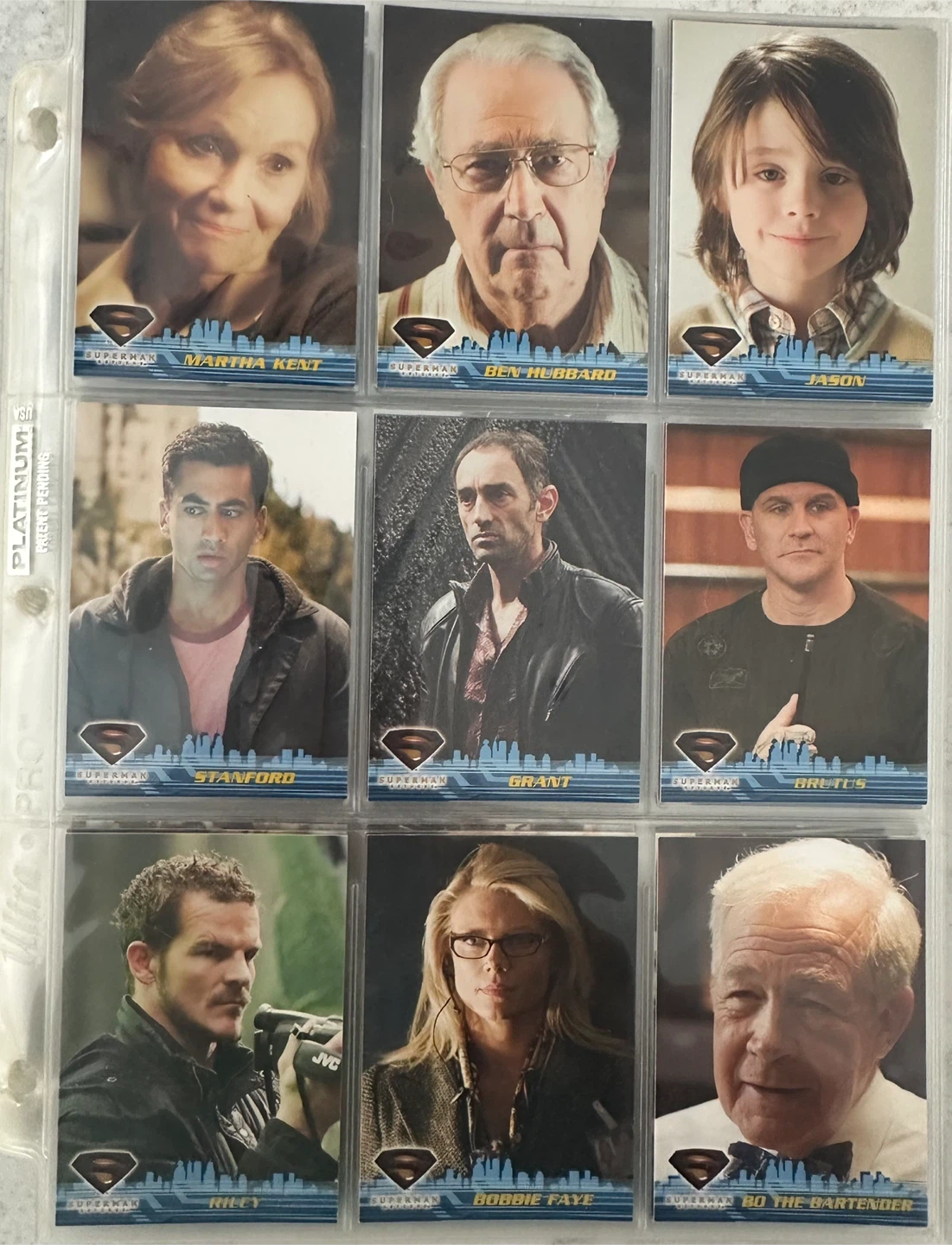 1996 Topps/DC Superman Returns Complete Mint Trading Card Set - photo 2