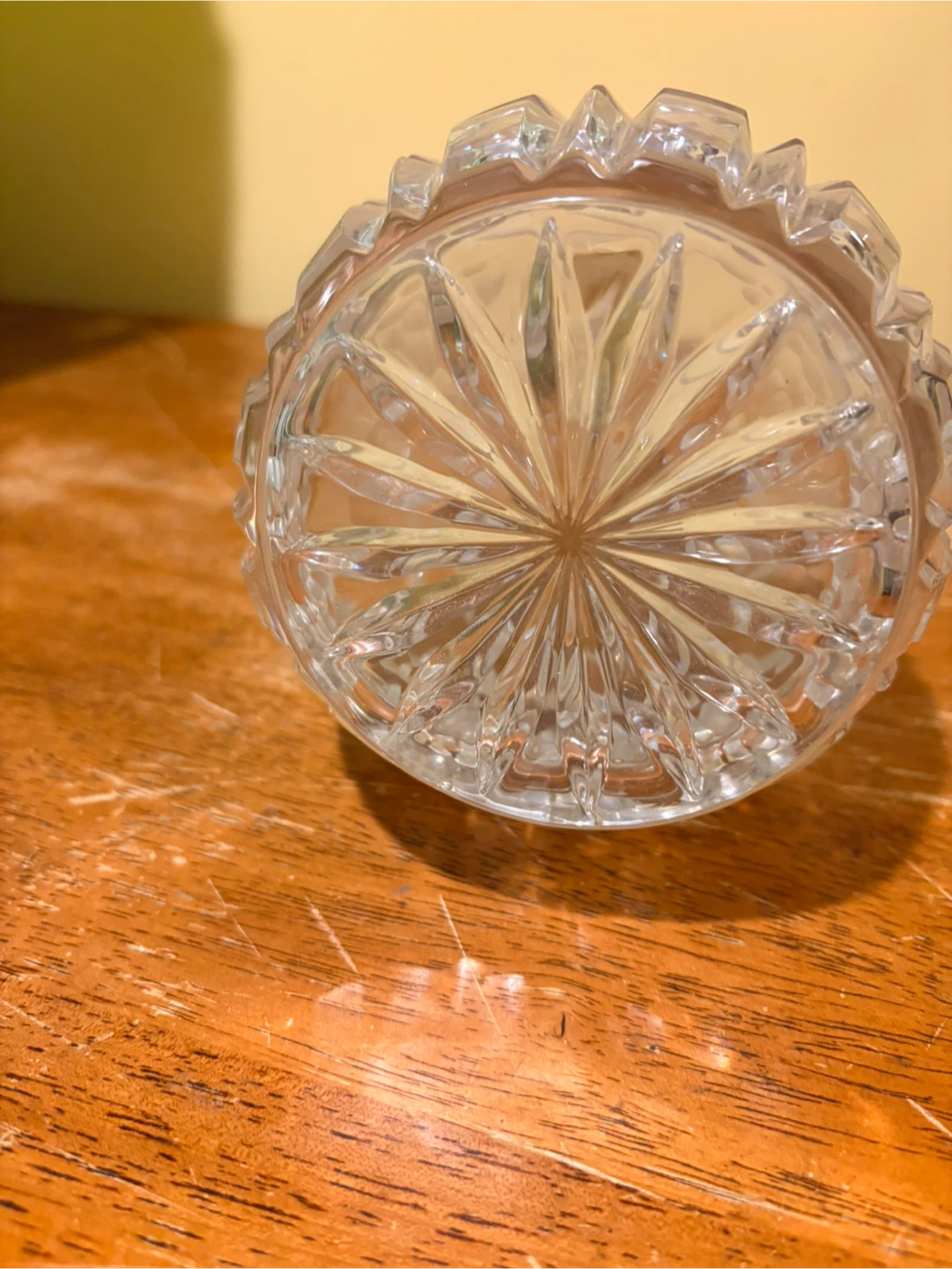 Vintage hofbauer crystal decanter - photo 4